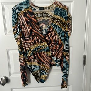 ⭐ 5 for $40 Women's Multicolor Patterned Top